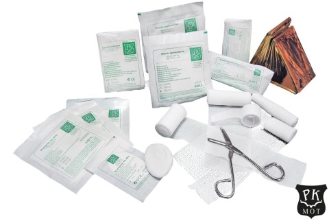 WYPOSAŻENIE DO APTECZEK PIERWSZEJ POMOCY AWP DIN 13164:2022