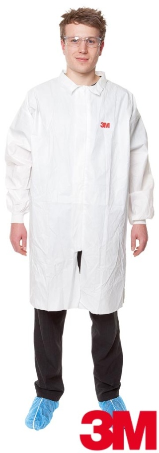 FARTUCH OCHRONNY 4440 LABORATORYJNY Z LAMINATU