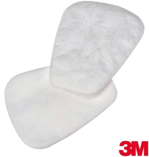 FILTR PRZECIWPYŁOWY 6000, 6500 P1 PRZECIWPYŁOWE OD MASEK I PÓŁMASEK 3M-MAS-6000, 3M-MAS-6500 oraz 3M-MAS-F-6000, 50SZT