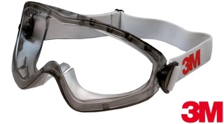 GOGLE OCHRONNE 2890ASAF ODPORNE NA ZARYSOWANIA I ZAPAROWANIE, ELASTYCZNA GUMKA