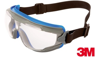 GOGLE OCHRONNE GEAR501 ODPORNE NA ZARYSOWANIA I ZAPAROWANIA ELASTYCZNY PASEK