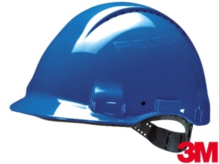 HEŁM OCHRONNY PELTOR SOLARIS Z DASZKIEM ABS NIEBIESKI