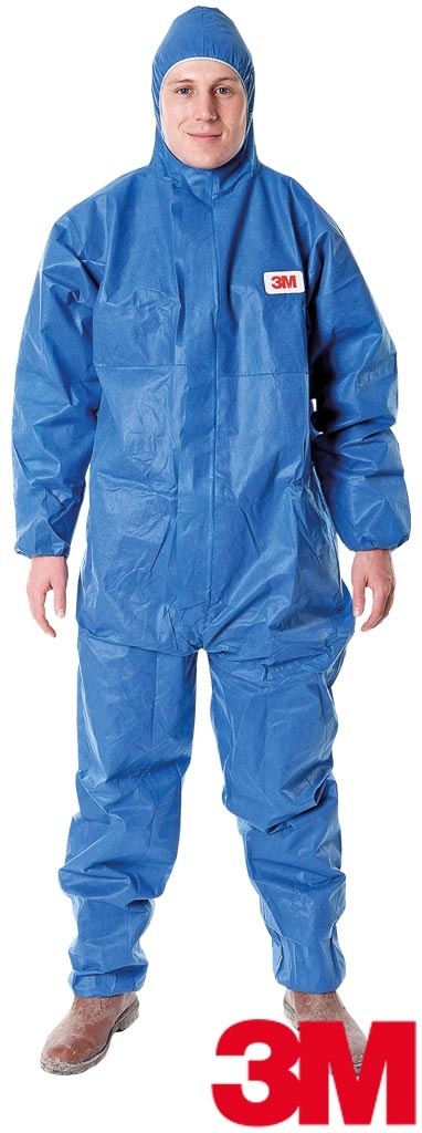 KOMBINEZON OCHRONNY 4515 CHRONI PRZED PYŁMI, ROZBRYZGAMI CIECZY, NIEBIESKI