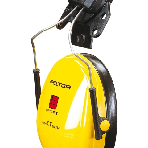 OCHRONNIK SŁUCHU Peltor™ OPTIME™ I HEŁM, NAUSZNIKI WYGŁUSZAJĄCE, SNR=26 dB
