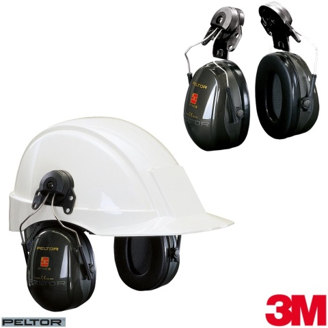 OCHRONNIK SŁUCHU Peltor™ Optime™ II HEŁM, NAUSZNIKI WYGŁUSZAJĄCE, SNR=30 dB