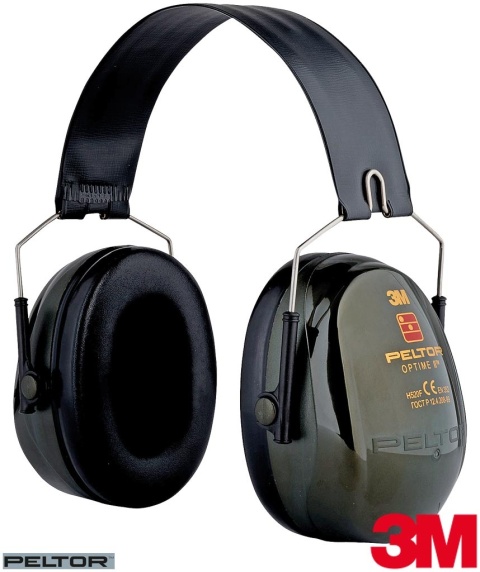 OCHRONNIK SŁUCHU Peltor™ Optime™ II, NAUSZNIKI WYGŁUSZAJĄCE, SNR=31 dB