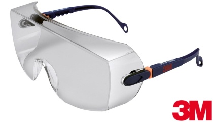 OKULARY OCHRONNE 2800 ROBOCZE NA OKULARY KOREKCYJNE TRANSPARENTNE