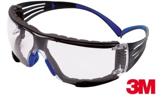 OKULARY OCHRONNE DO PRACY ROBOCZE SECUREFIT 400 Z WKŁADKĄ USZCZELNIAJĄCĄ, Z POWŁOKĄ, BARDZO LEKKIE