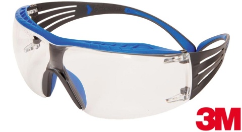 OKULARY OCHRONNE DO PRACY LEKKIE SECUREFIT 401 TRANSPARENTNE, Z POWŁOKĄ