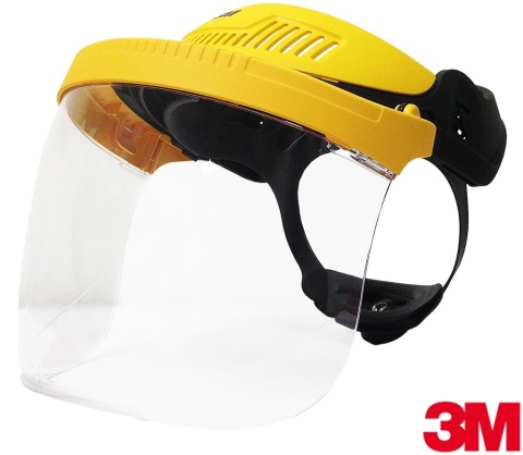 OSŁONA TWARZY FACTORY Z WYMIENNĄ SZYBKĄ