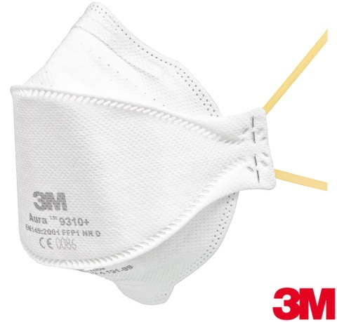 PÓŁMASKA FFP1 NR D FILTRUJĄCA 20SZT