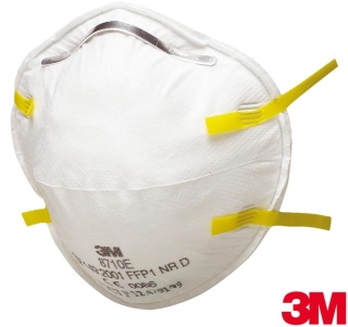 PÓŁMASKA FFP1 NR D KOPUŁKOWA FILTRUJĄCA 20SZT