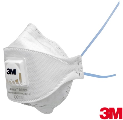 PÓŁMASKA FFP2 NR D FILTRUJĄCA, 10SZT