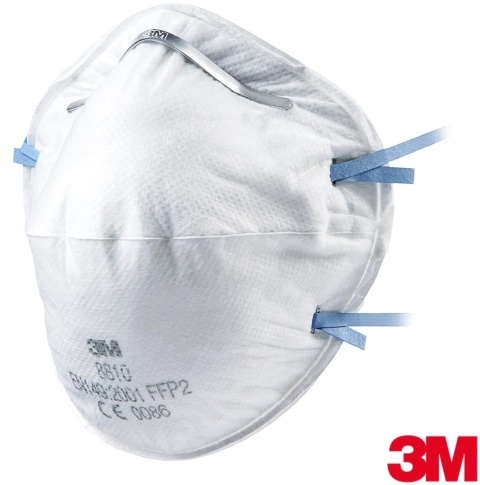 PÓŁMASKA FFP2 NR D KOPUŁKOWA FILTRUJĄCA, 20SZT