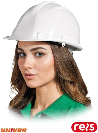 HEŁM OCHRONNY UNIVER-KAS BIAŁY