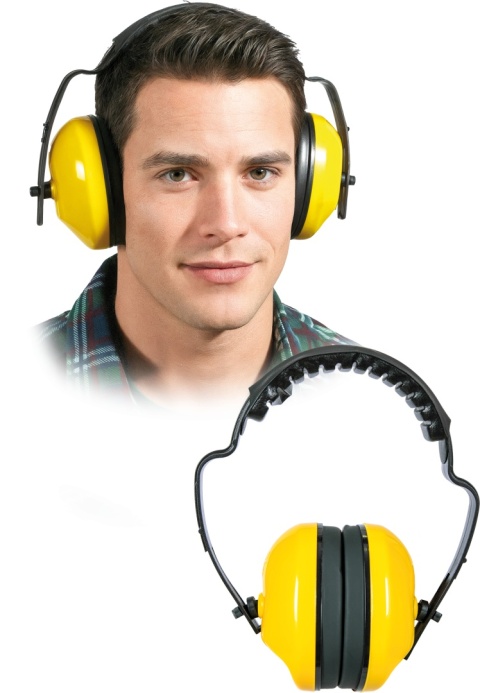 NAUSZNIKI PRZECIWHAŁASOWE OSY SNR=23 dB DO HEŁMU UNIVER-KAS