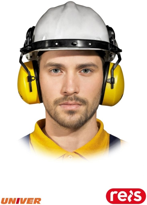 NAUSZNIKI PRZECIWHAŁASOWE OSY SNR=23 dB DO HEŁMU UNIVER-KAS