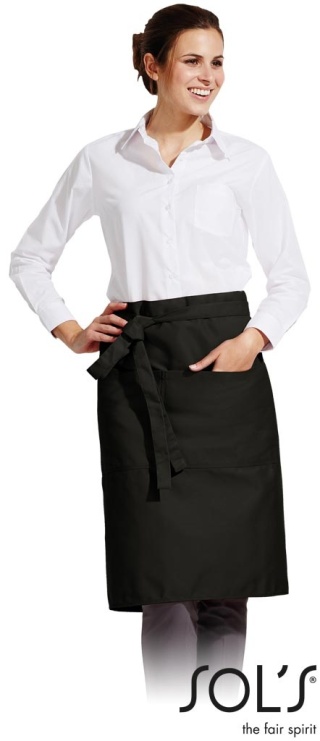 FARTUCH ZAPASKA 2K CZARNA