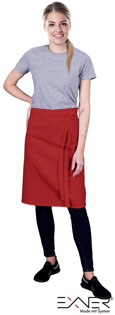 FARTUCH ZAPASKA ZAP CZERWONA