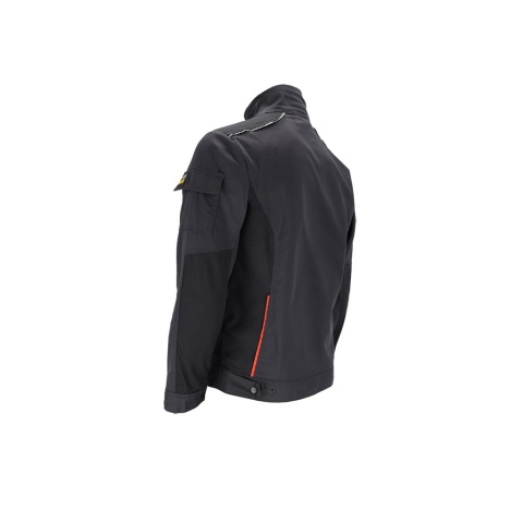 BLUZA OCHRONNA FORELASTIC ODBLASKOWE ELEMENTY SZARO-POMARAŃCZOWA