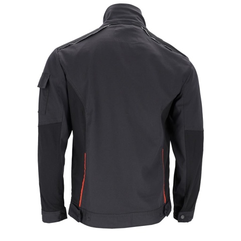 BLUZA OCHRONNA FORELASTIC ODBLASKOWE ELEMENTY SZARO-POMARAŃCZOWA