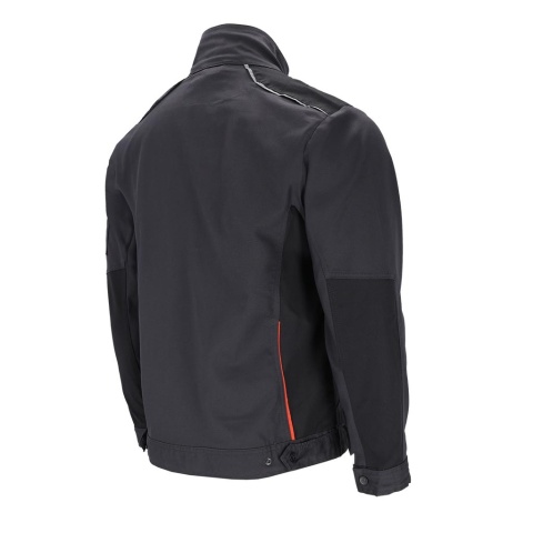 BLUZA OCHRONNA FORELASTIC ODBLASKOWE ELEMENTY SZARO-POMARAŃCZOWA