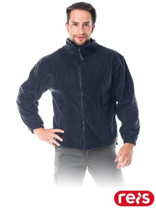 BLUZA OCHRONNA Z POLARU - M - GRANATOWY