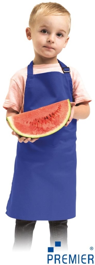 FARTUCH DLA DZIECI REGULACJA ZA POMOCĄ KLAMRY NIEBIESKI