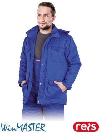 KURTKA OCHRONNA OCIEPLANA - XL - NIEBIESKI