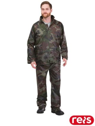 KOMPLET OCHRONNY PRZECIWDESZCZOWY - 3XL - MORO