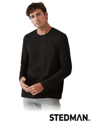 KOSZULKA Z DŁUGIM RĘKAWEM - 2XL - CZARNY