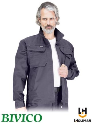 BLUZA OCHRONNA - XL - SZARY/STALOWY