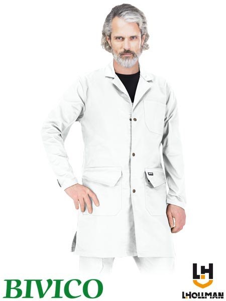 FARTUCH OCHRONNY - L - BIAŁY
