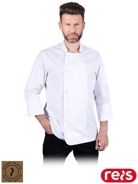 BLUZA KUCHARSKA OCHRONNA - 2XL - BIAŁY