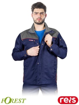 BLUZA OCHRONNA - L - GRANATOWO-SZARY