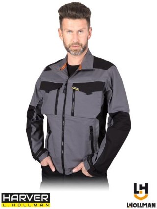 BLUZA OCHRONNA - S - SZARO-CZARNY
