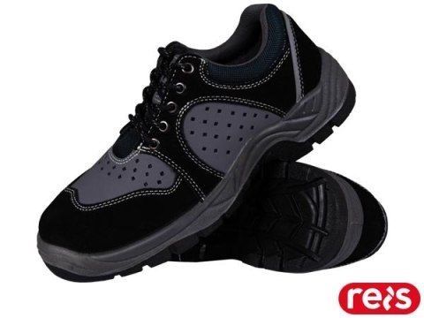 BUTY BEZPIECZNE - 36 - CZARNO-SZARY
