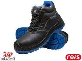 BUTY BEZPIECZNE - 39 - CZARNO-NIEBIESKI
