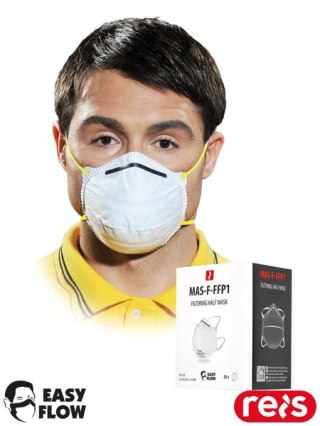 PÓŁMASKA FILTRUJĄCA - uni - BIAŁY 20 sztuk