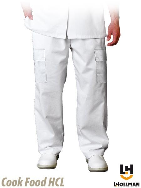 SPODNIE OCHRONNE DO PASA - 2XL - BIAŁY