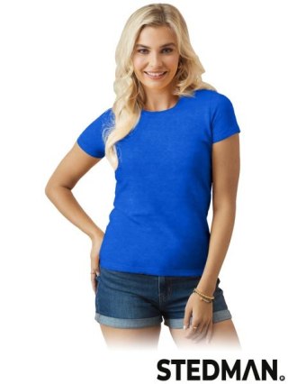 T-SHIRT DAMSKI - L - NIEBIESKI