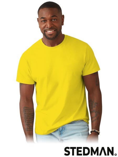 T-SHIRT MĘSKI - XL - ŻÓŁTY