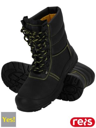 BUTY BEZPIECZNE - 42 - CZARNO-ŻÓŁTY