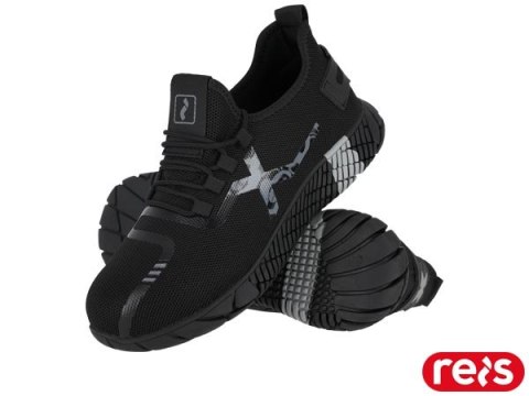 BUTY BEZPIECZNE - 45 - CZARNO-SZARY
