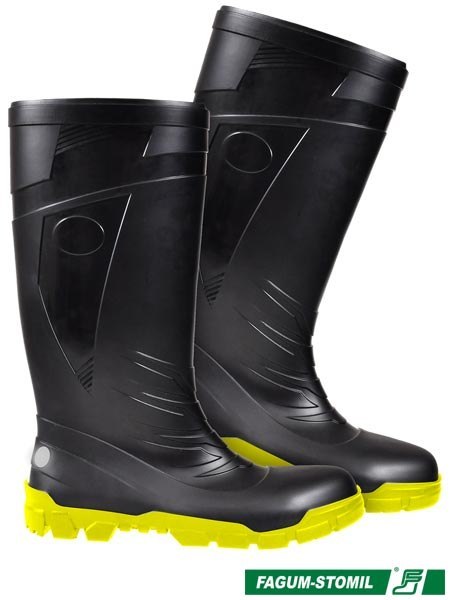 BUTY BEZPIECZNE - 50 - CZARNO-ŻÓŁTY