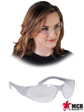 OKULARY OCHRONNE - TRANSPARENTNY