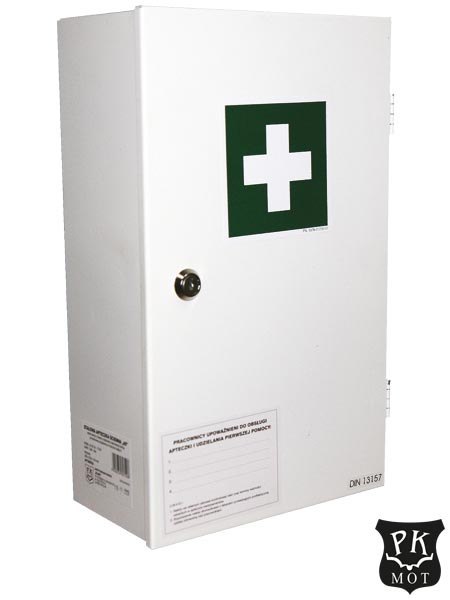 APTECZKA PIERWSZEJ POMOCY 8% VAT - 36x22x12 - BIAŁY