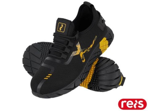 BUTY BEZPIECZNE - 47 - CZARNO-ŻÓŁTY