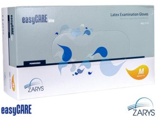 RĘKAWICE LATEKSOWE 8% VAT - L - LATEX DIAGNOSTYCZNE PUDROWANE KREMOWE