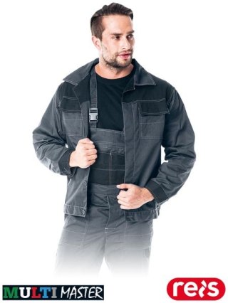 BLUZA OCHRONNA - 2XL - SZARO-CZARNY